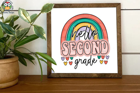 Hello second grade Sublimation Sublimation LAM HOANG THUY 