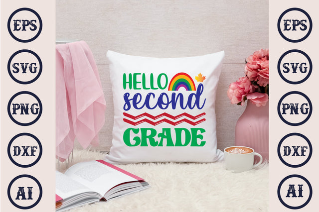 Hello Second Grade SVG Craftlabsvg24 