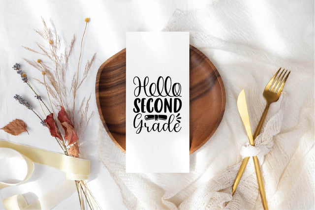 Hello Second Grade SVG Shahin alam 