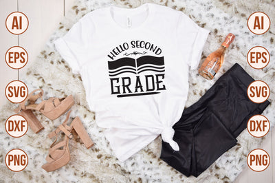 Hello Second Grade svg SVG orpitasn 