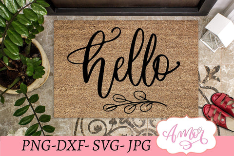 Hello sign svg, welcome sign svg SVG Amorclipart 