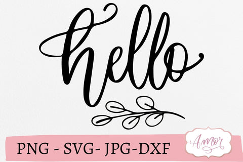 Hello sign svg, welcome sign svg SVG Amorclipart 