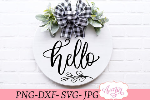 Hello sign svg, welcome sign svg SVG Amorclipart 
