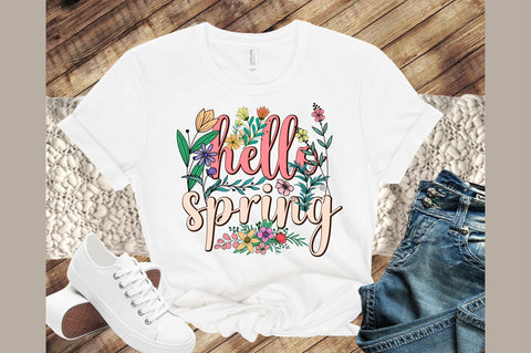 Hello Spring PNG Sublimation Sublimation designartist 