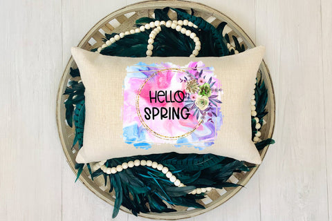 Hello Spring Sublimation Design Sublimation Happy Printables Club 