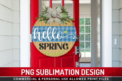 Hello spring Sublimation PNG Sublimation Regulrcrative 
