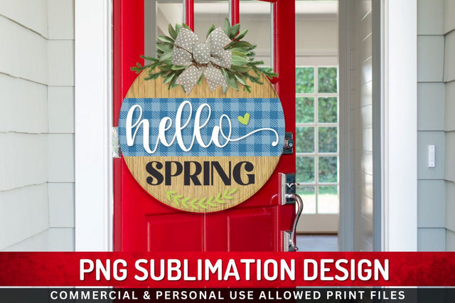 Hello spring Sublimation PNG Sublimation Regulrcrative 