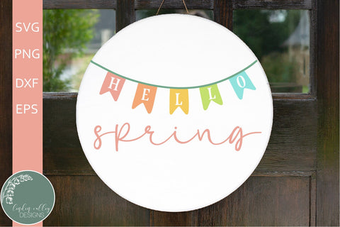Hello Spring SVG-Cute Spring SVG SVG Linden Valley Designs 