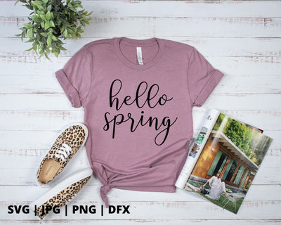 Hello Spring SVG Good Morning Chaos 