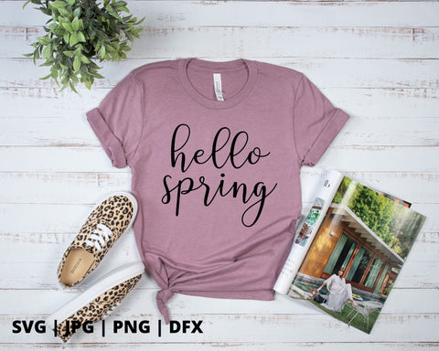 Hello Spring SVG Good Morning Chaos 