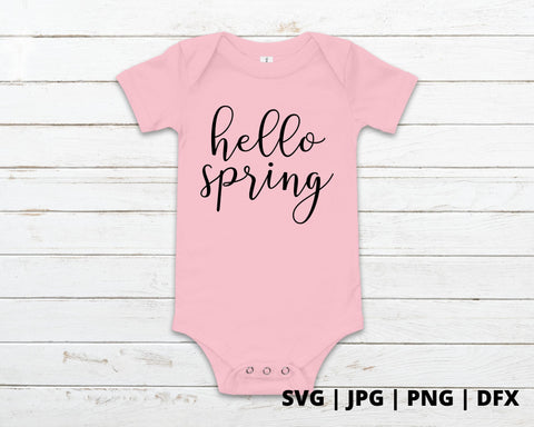 Hello Spring SVG Good Morning Chaos 