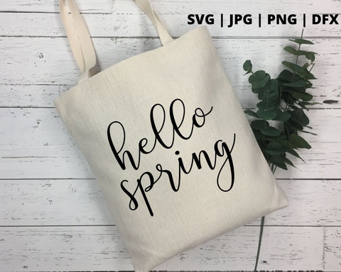 Hello Spring SVG Good Morning Chaos 