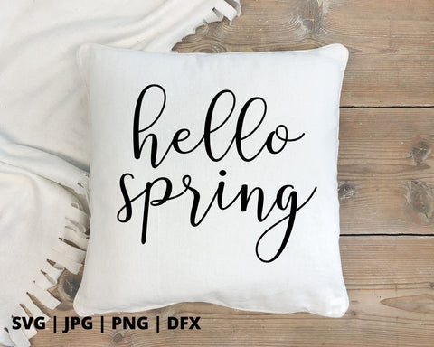 Hello Spring SVG Good Morning Chaos 