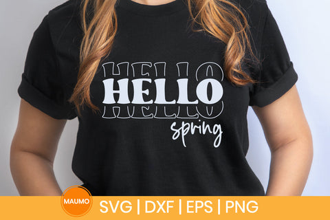 Hello spring svg quote SVG Maumo Designs 