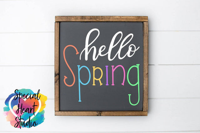Hello Spring SVG Special Heart Studio 