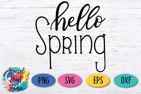 Hello Spring SVG Special Heart Studio 