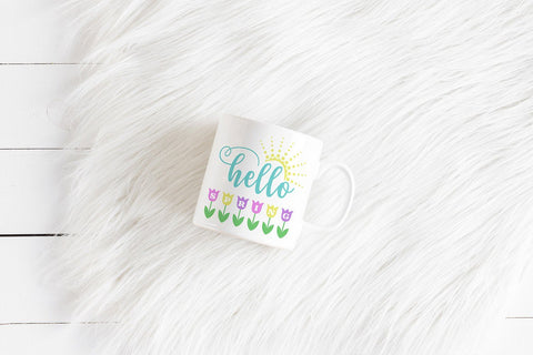 Hello Spring SVG SVG B Renee Design 
