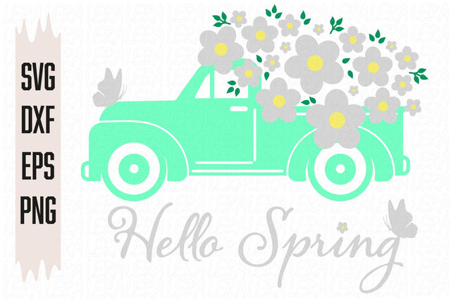 Hello Spring Svg SVG Lerastudio 