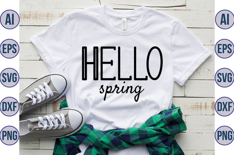 Hello Spring svg SVG nirmal108roy 