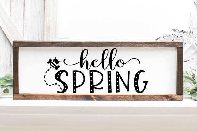 Hello Spring SVG SVG RedFoxDesignsUS 