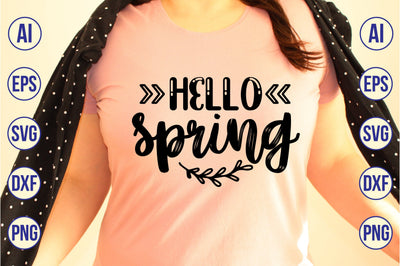 Hello Spring svg SVG shah alam 