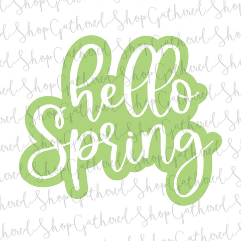 Hello Spring SVG SVG ShopGathered 