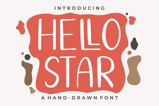 Hello Star Font Good Java 