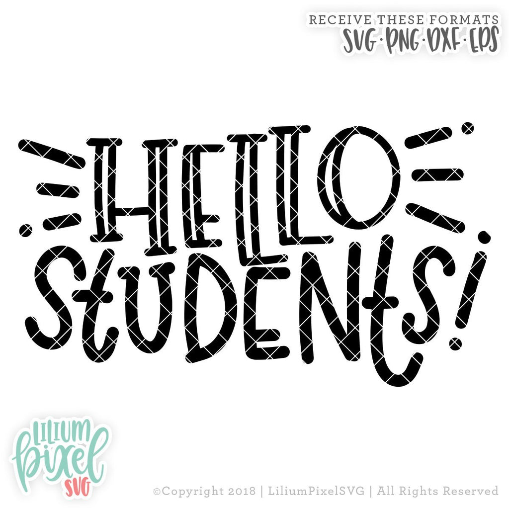 Hello Students - So Fontsy