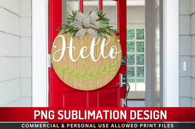 Hello Sublimation PNG Sublimation Regulrcrative 