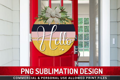 Hello Sublimation PNG Sublimation Regulrcrative 