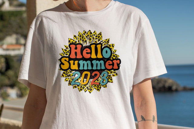 Hello Summer 2023 PNG Design Sublimation Rupkotha 