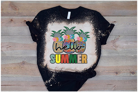 Hello Summer Pineapple Sublimation Sublimation Jagonath Roy 
