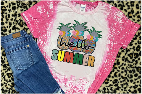 Hello Summer Pineapple Sublimation Sublimation Jagonath Roy 