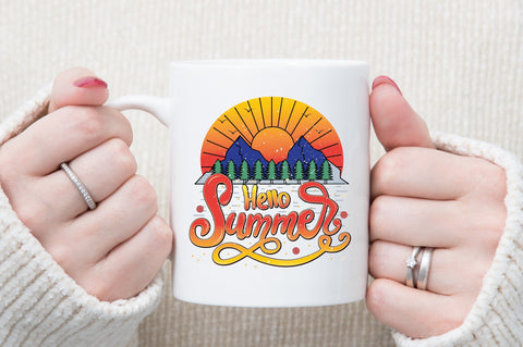 Hello Summer PNG Sublimation Sublimation designartist 