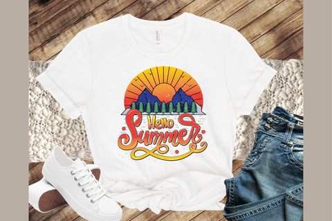 Hello Summer PNG Sublimation Sublimation designartist 
