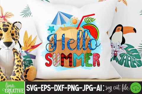 Hello Summer Sublimation PNG Sublimation Insomnia Std 