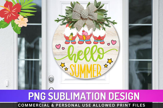 Hello summer Sublimation PNG Sublimation Regulrcrative 