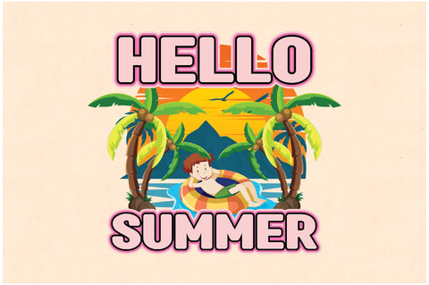 Hello Summer Sublimation Sublimation Jagonath Roy 