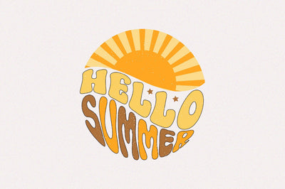 Hello Summer Sublimation SVGArt 