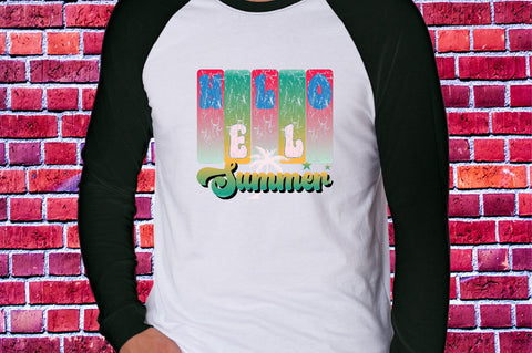 hello Summer Sublimation SVGArt 