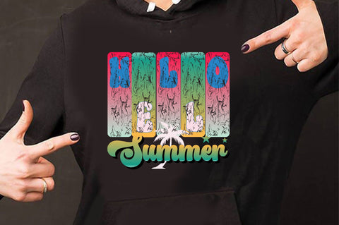 hello Summer Sublimation SVGArt 