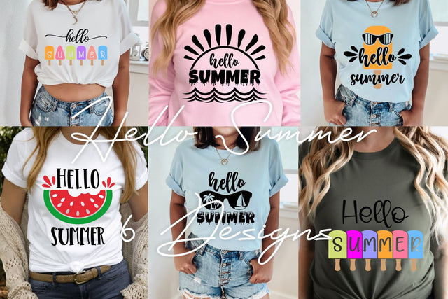 Hello Summer SVG Bundle, Beach Svg, Popsicle Svg SVG TonisArtStudio 