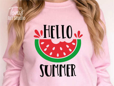 Hello Summer SVG Bundle, Beach Svg, Popsicle Svg SVG TonisArtStudio 
