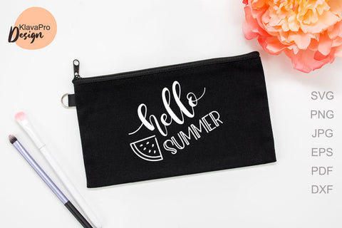 Hello Summer-SVG design for home decor, clothing and accessories SVG Klava P 