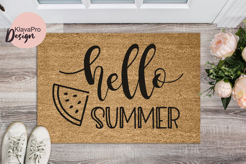 Hello Summer-SVG design for home decor, clothing and accessories SVG Klava P 