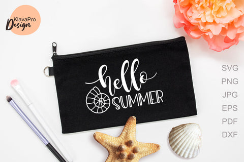 Hello Summer-SVG design for home decor, clothing and accessories SVG Klava P 