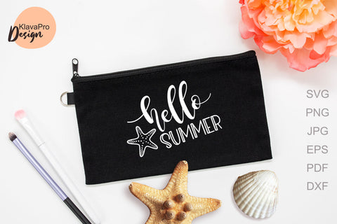 Hello Summer-SVG design for home decor, clothing and accessories SVG Klava P 