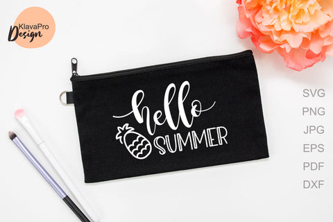 Hello Summer-SVG design for home decor, clothing and accessories SVG Klava P 