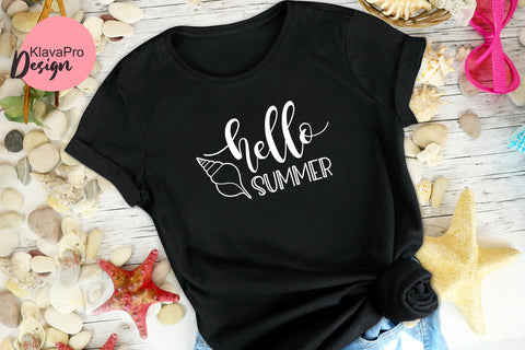 Hello Summer-SVG design for home decor, clothing and accessories SVG Klava P 