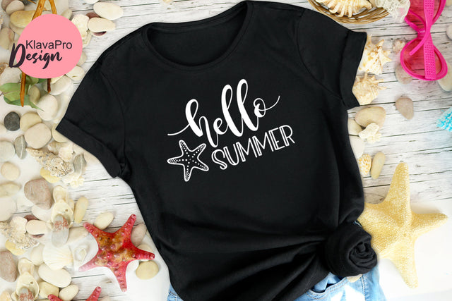 Hello Summer-SVG design for home decor, clothing and accessories SVG Klava P 